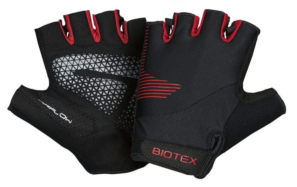 Guanti Biotex Evolve Nero Rosso